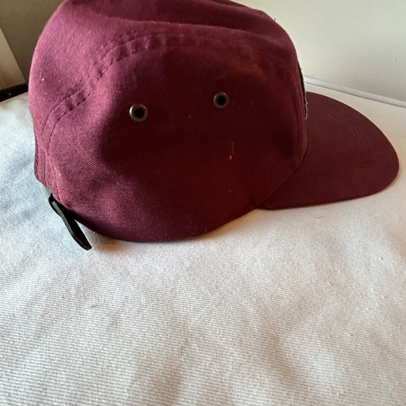 Vintage-Style A.I. Inc. "Indians" Hat - Maroon Snapback - Picture 4 of 8